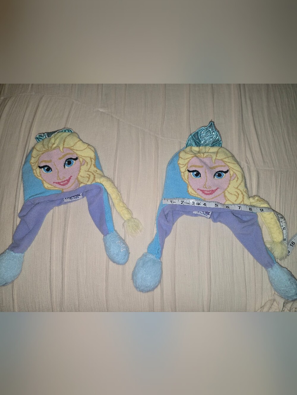 Disney Blue and Purple Elsa Kids One-Piece Footies